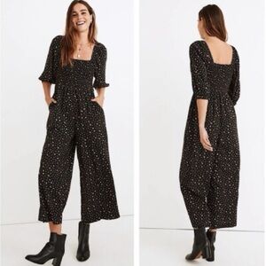 Madewell Floral Midi Jumpsuit
